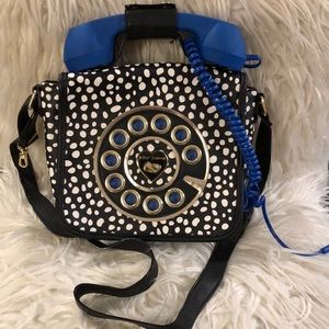 Betsey Johnson Telephone Crossbody Bag